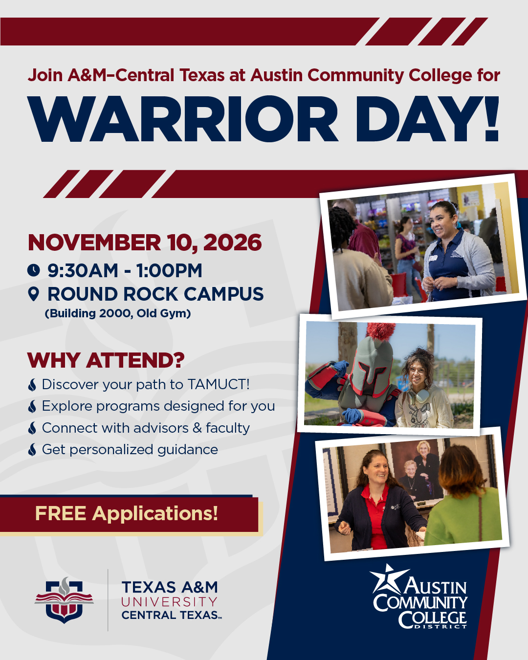 Warrior Day at Austin Community College Event