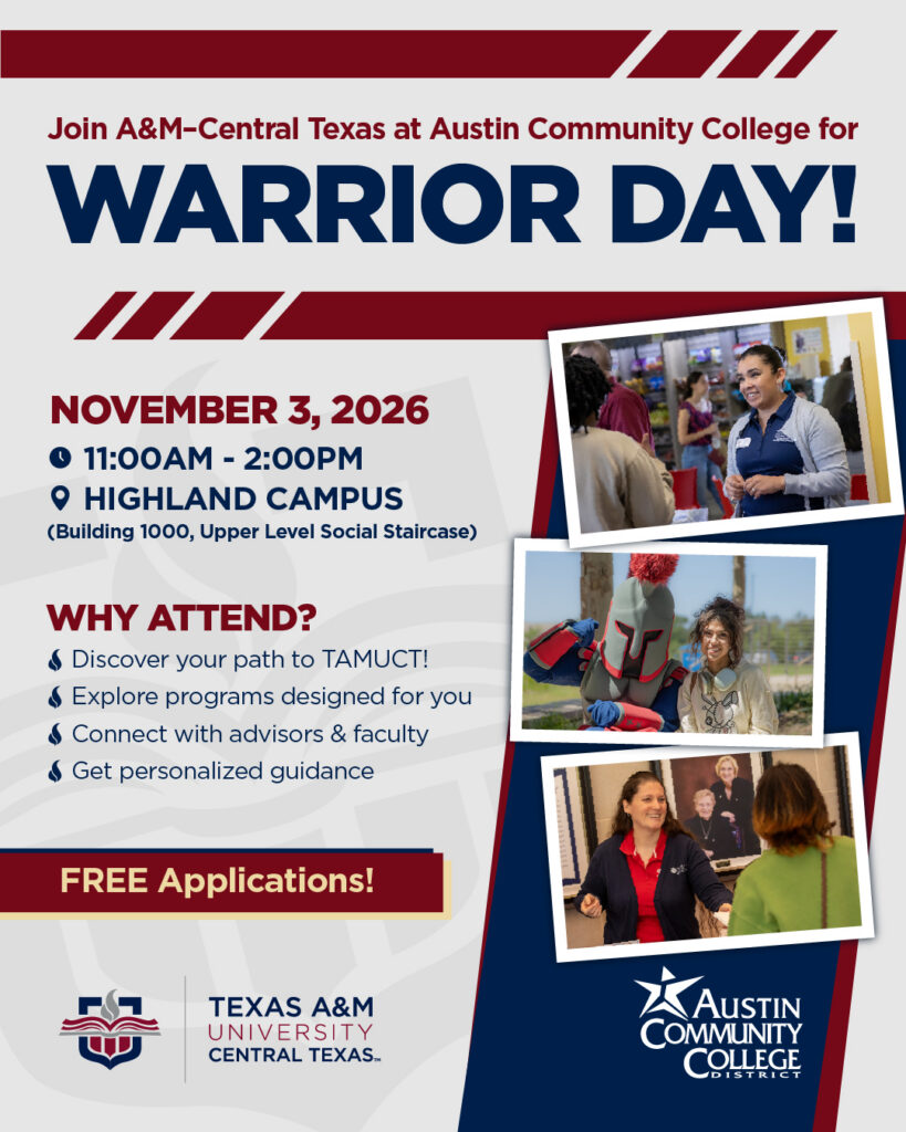 Warrior Day at Austin Community College Event